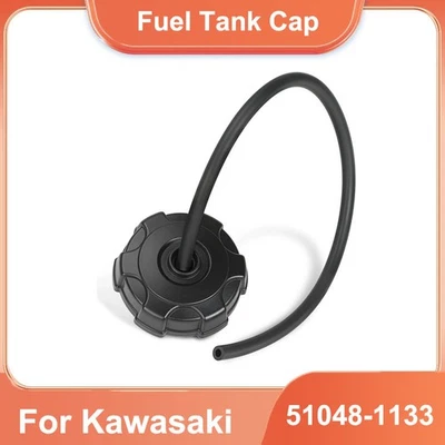 Fuel Tank Cap w Tube 51048-1133 For Kawasaki Prairie 360 Bayou 220 250 300 400 - Image 1 of 4