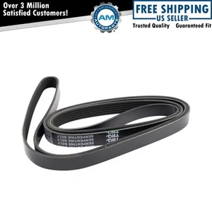 Serpentine Belt Fits Audi Chevrolet Ford GMC Isuzu Land Rover Mercury Oldsmobile - Picture 1 of 3