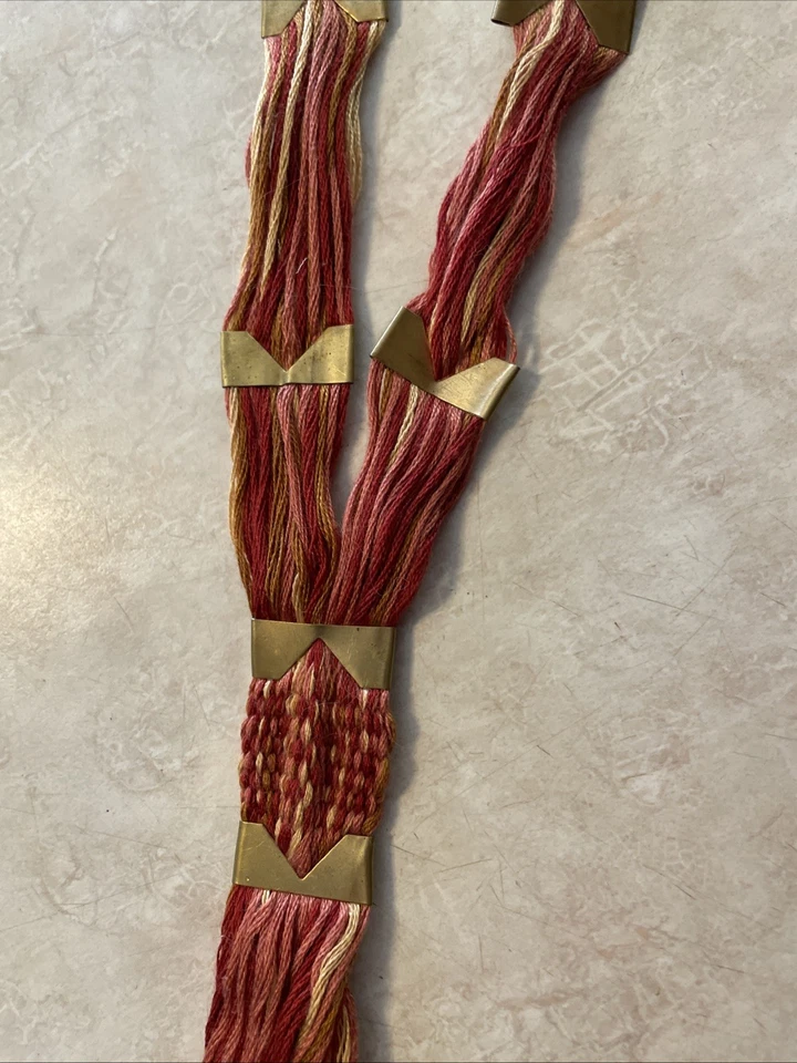 Collar Free People Bohemio Óxido Hilo de Latón y Algodón Hecho en India Foto 1 de 4