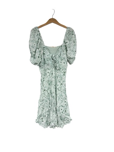 VALENTINO Anthropologie Forever That Girl mini abito a cuore taglia grande cravatta davanti