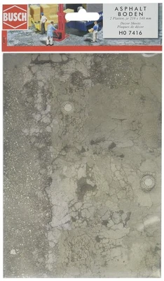 Weathered Asphalt Decor Sheets - Image 1 of 2