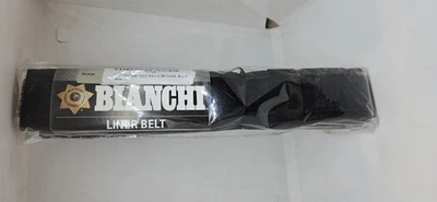 Forro de cinturón Bianchi AccuMold 7205 de nailon negro para cinturones de 1,5"-2,25" XL LIBRE DE IMPUESTOS Foto 1 de 2