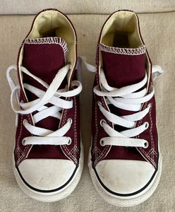 Converse All Star Kinder C10 weinrot Canvas Hi-Top Sneaker - Bild 1 von 5