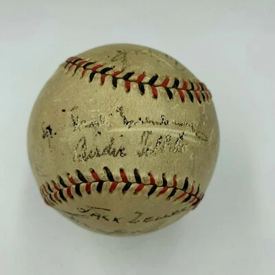 Extraordinary "Sergeant" Hank Greenberg 1941 Detroit Tigers Signed Baseball JSA - Image 1 of 4