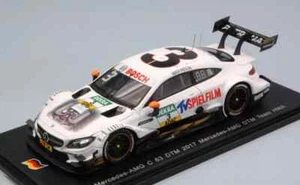 Mercedes AMG C63 DTM 2017 TV Spielfilm DI RESTA 1/43 de SPARK B66961419 - Imagen 1 de 1