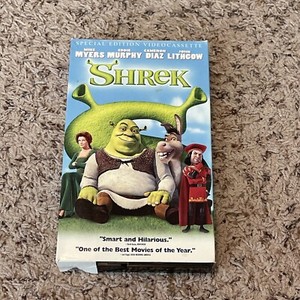 SHREK (2001) Special Edition VideoCassette, Mike Myers, Eddie Murphy, Cameron D.