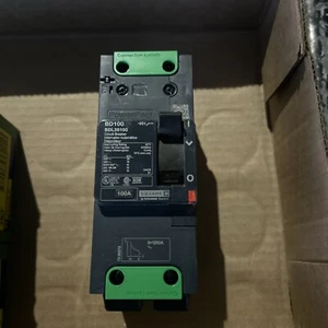 SQUARE BDL26100 2 POLE 100A 2 POLE CIRCUIT BREAKER 14kA - Picture 1 of 6