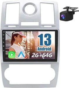 Car Radio Stereo Andriod 13 for Chrysler 300C 2004-2011 with GPS Navigation App - Picture 1 of 7