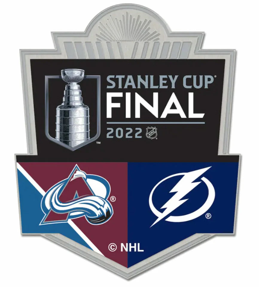 2022 Stanley Cup Final Collectible Pin Tampa Bay Lightning vs Colorado Avalanche - Image 1 of 1