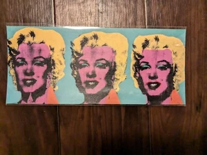 Andy Warhol Popart Monroe post card Kyoto Exhibition - Picture 1 of 1
