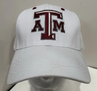 Texas A & M Cap Hat Captivating Headgear Adjustable Polyester Blend - Imagem 1 de 4