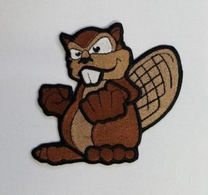 Parche bordado deportivo Beaver Mascot - Imagen 1 de 2