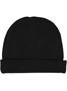 Infant Baby Cap, 100% Cotton,    (Black) - Picture 1 of 1