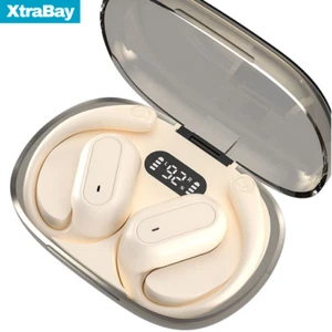 Słuchawki XtraBay Bluetooth 5.3 Przewód powietrzny Pałąk na ucho Dźwięk przestrzenny Słuchawki - Zdjęcie 1 z 10