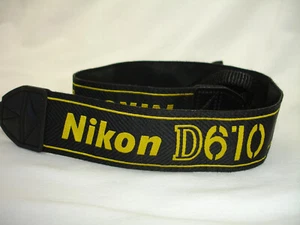 CINTURINO COLLO FOTOCAMERA NIKON D610, AN-DC10 originale - Foto 1 di 9