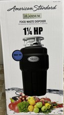 UPC 707534206372 product image for American Standard Platinum 1.25HP Food Waste Disposer (Black)  ASD-2125-HT (NEW) | upcitemdb.com