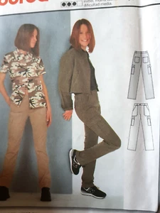 UNCUT*Sewing Pattern*Girls Close-fitting Trousers*Age 11 to 16 Years*BURDA 2635 - Picture 1 of 1