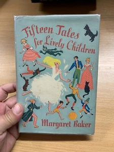 1953 Margaret Baker "Quinze Contes Pour Enfants Vifs" Illustré Livre Relié (P3) - Picture 1 of 17