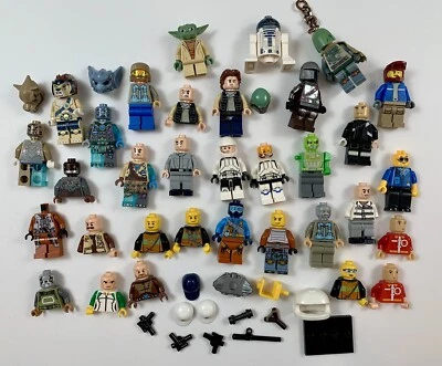 LEGO 30+ Piezas Star Wars Yoda R2D2 Quimera Colador Lennex City Minifiguras Cuerpos Foto 1 de 4