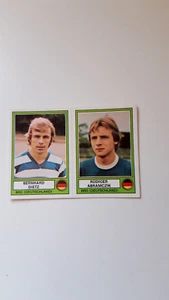 PANINI EURO FOOTBALL 78 UNUSED STICKER DIETZ/ABRAMCZIK (WEST GERMANY) No 31 VGC! - Picture 1 of 2