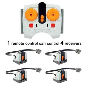 Power Functions 1x 8879 IR Remote Control and 4x 8884 Receiver For LEGO Sets Toy - Picture 1 of 5