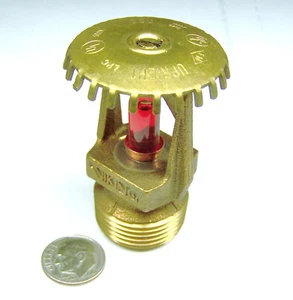 VIKING SSU 589A HHM97 NOS FIRE SPRINKLER HEAD UPRIGHT 3/4 NPT 155 F 68C BRASS 97 - Picture 1 of 9