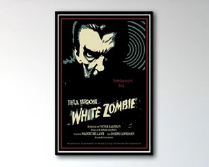 White Zombie (1932) Movie Poster Classic Sci Fi Movie Posters Vintage Horror - Picture 1 of 7