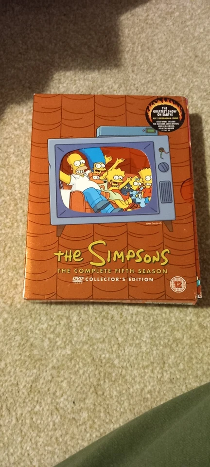 the simpsons series 5 limited edition boxset sealed collectors edition - Image 1 of 1