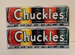 CARAMELOS GELATINOSOS Vintage RISAS 2"" x 3"" IMÁN Arte CARAMELOS - Imagen 1 de 1