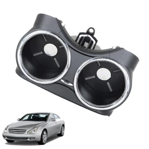 Soporte portavasos negro doble copa para Benz Mercedes CLS550 CLS63 AMG CLS500 nuevo - Imagen 1 de 10