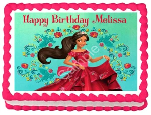 ELENA OF AVALOR Edible Cake topper Party image decoration - Picture 1 of 10