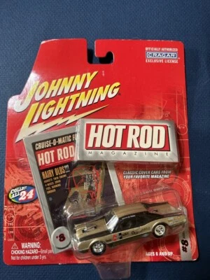 Johnny Lightning Hot Rod Brown Hurst Hairy Oldsmobile 1:64  - Image 1 of 3