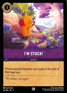 Disney Lorcana: Rise of the Floodborn - I’m Stuck! - #63/204 Common - NON Foil - Picture 1 of 2