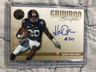 2009 Press Pass SE Gridiron Graphs Gold #GGKO Kevin Ogletree Auto - Image 1 of 2