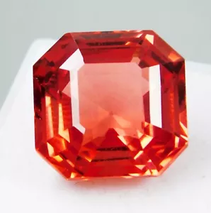 Certified 21.70 Ct Absolutely Natural Orangies Red Morganite Radiant Cut Gems - Picture 1 of 10