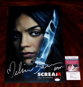 MELISSA BARRERA "SAM" SIGNED SCREAM 12X18 POSTER HORROR JSA COA!! - Picture 1 of 2
