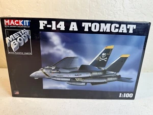 MACKIT ARMOUR COLLECTION METAL KIT 1:100 SCALE F-14 A TOMCAT - NEW SEALED - Picture 1 of 7