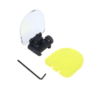 Hunting Lens Protector For Airsoft Tactical Scope Red Dot (Folding Cover w/2 SZ - Imagen 1 de 6