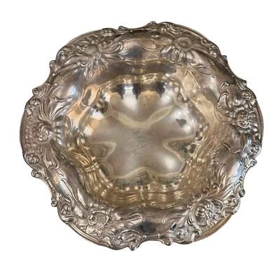 Cuenco Gorham Art Nouveau de plata de ley A816M Foto 1 de 4