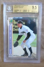 Nick Johnson RC 1999 Norwich Navigators Rookie Card#9 BGS9.5!Yankees 1B RC