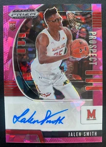 2020-21 Prizm Draft Prospect Auto Pink Ice JALEN SMITH RC #PA-JS  CHICAGO BULLS - Picture 1 of 2