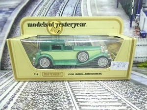 Matchbox - Y-4 - 1:43 - Models of Yesteryear -1930 J.DUESENBERG - TOP/OVP- #7698 - Bild 1 von 9