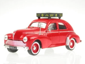 Peugeot 203 Taxi Casablance rojo coche en miniatura IXO 1/43 - Imagen 1 de 3