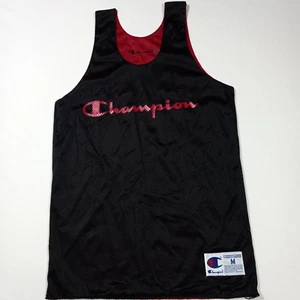 M Snug Vintage 90s Champion Reversible Practice Jersey Gym Shirt - Picture 1 of 8