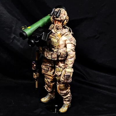 1/6 INFANTERÍA DEL EJÉRCITO DE ESTADOS UNIDOS CON JABALINA POLONIA UCRANIA ÁREA DE OPERACIONES BANDIDO JOES PERSONALIZADO. Foto 1 de 4