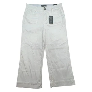 Wit & Wisdom Emma Side Panel Absolution Wide Leg Denim Jeans Gr. 10 aufgesetzte Taschen - Bild 1 von 18