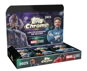 Topps Marvel Studios Chrome® 2025 - Hobby Box - Imagen 1 de 1