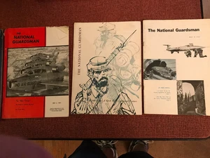 3 THE NATIONAL GUARDSMAN MAGAZINES MAY1962,MAY 1961 AND APRIL 1961 - Picture 1 of 4