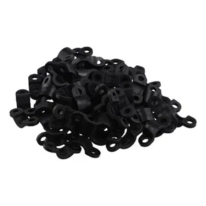 70 Pièces Vis Montées Coude Forme Câble Pince Clip Cravate 21 X 3316 - Photo 1/6