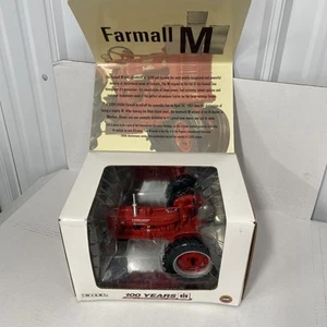 ERTL International Farmall M, 1,000,000th 100 Years Tractor Red 1/16 NEW IN BOX - Picture 1 of 11